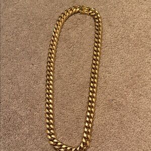 Planet Gold Bold Gold-Tone Necklace